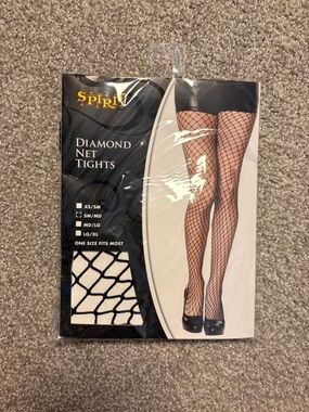 Spirit Black Diamond Net Hosiery